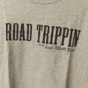 JOSH ABBOTT BAND, UNISEX, GRAY XL, SHORT SLEEVE T-SHIRT, COTTON